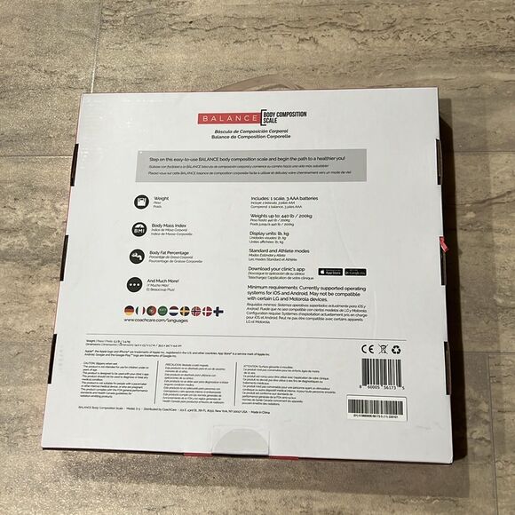 NWB Balance Body Composition Scale - Picture 3 of 4